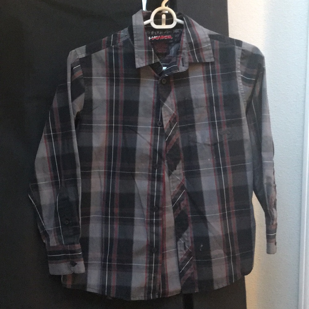 Tony Hawk long sleeve button down shirt